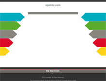 Tablet Screenshot of openite.com